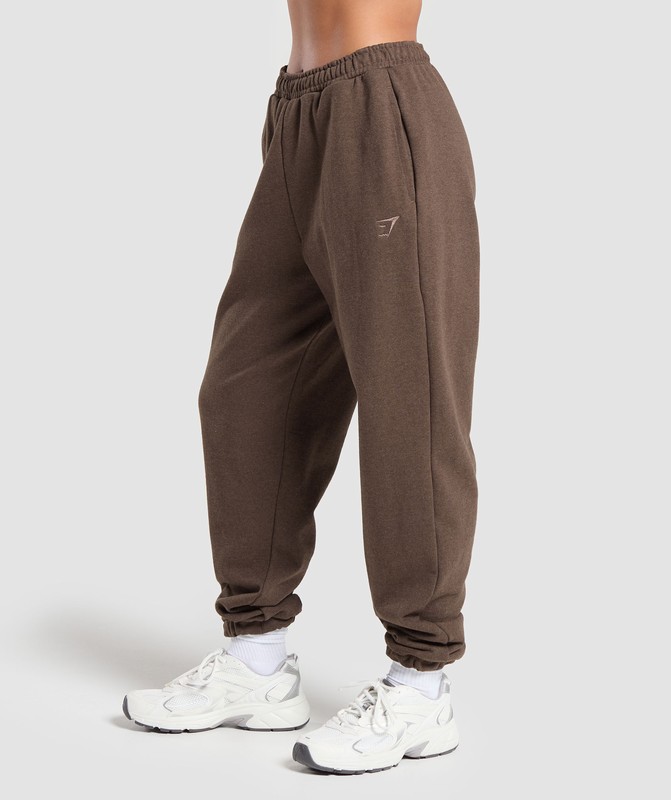 Gymshark Rest Day Sweats Jogger Joggingbyxor Dam Bruna | 598CELBWY