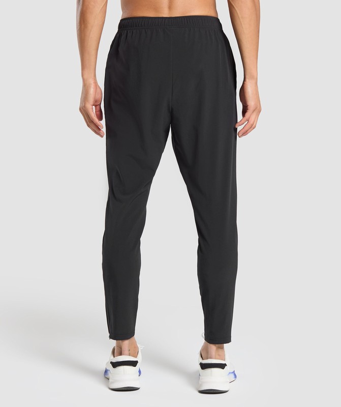 Gymshark Script Woven Joggers Joggingbyxor Herr Svarta | 217ZNGFXP