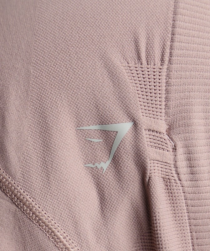 Gymshark Seamless Sports Hijab Hijab Herr Powder Mauve | 251YSHOZF