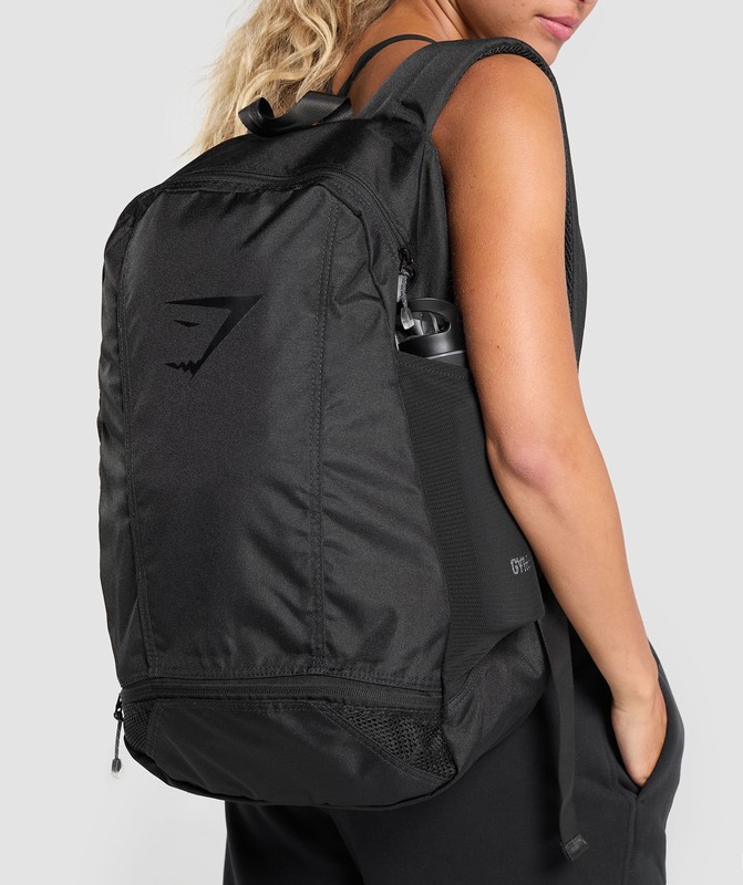 Gymshark Sharkhead Backpack Ryggsäck Herr Svarta | 851HYKAJQ