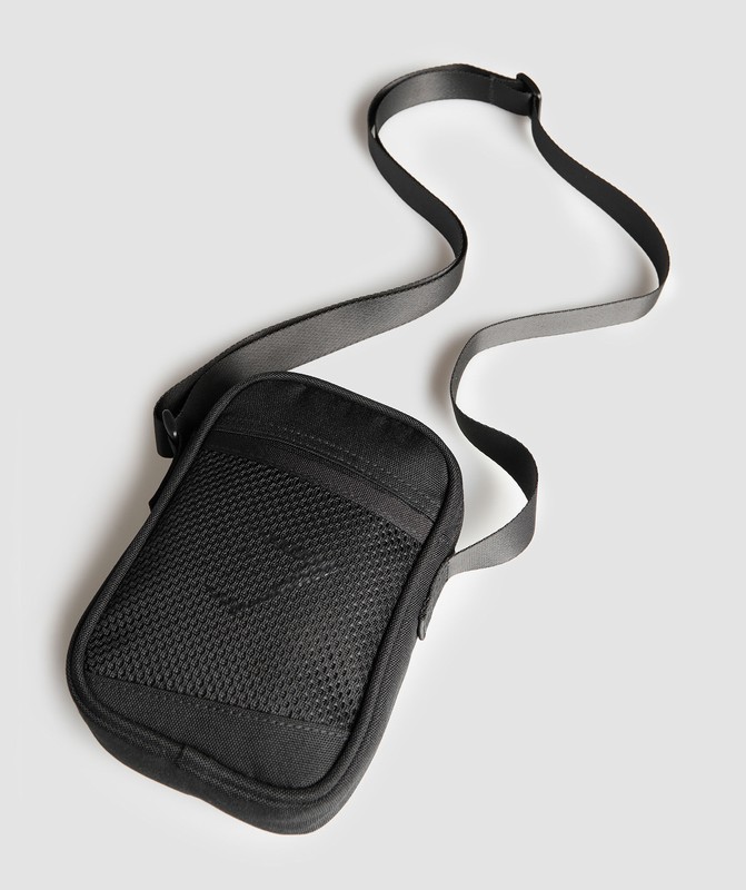 Gymshark Sharkhead Side Bag Väska Dam Svarta | 765AQGXPR
