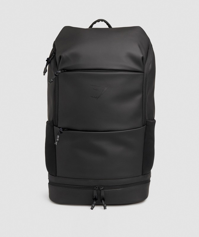 Gymshark Sleek Backpack Ryggsäck Herr Svarta | 237KIRHTS