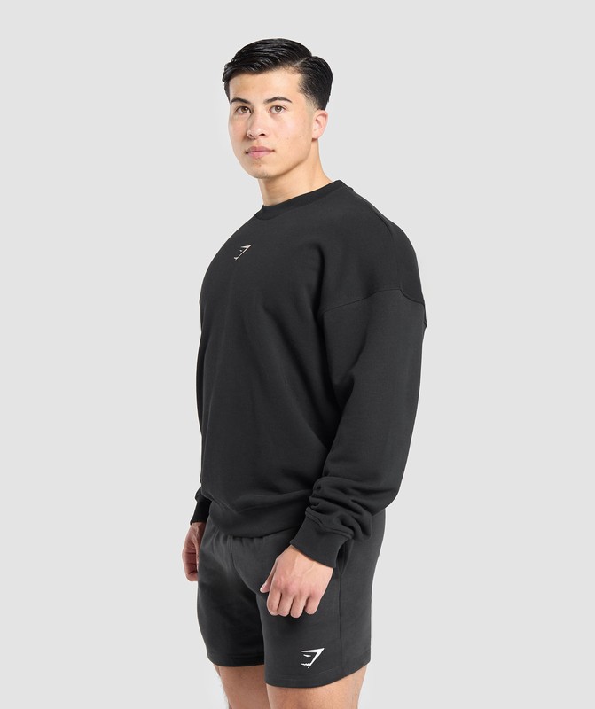 Gymshark Spartan Crew Strumpor Herr Svarta | 519KOFPTA