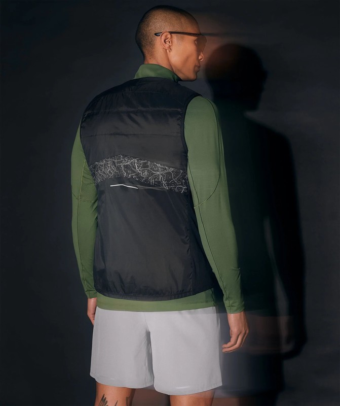 Gymshark Speed Gilet Väst Herr Svarta | 624ZHWXGO