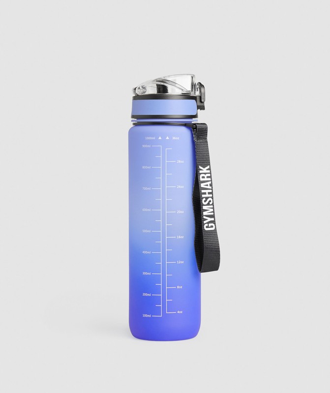 Gymshark Sports Bottle Vattenflaskor Herr Blå Blå | 162OZXTDH