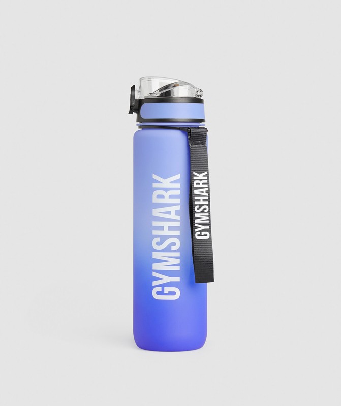 Gymshark Sports Bottle Vattenflaskor Herr Blå Blå | 162OZXTDH