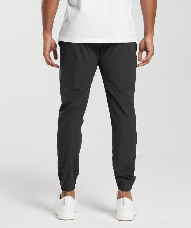Gymshark Studio Joggers Joggingbyxor Herr Svarta | 453GNPDAV