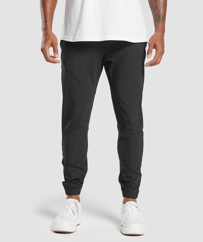 Gymshark Studio Joggers Joggingbyxor Herr Svarta | 453GNPDAV