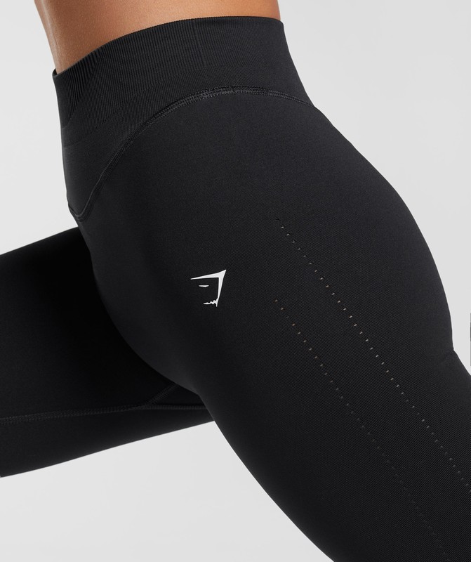 Gymshark Sweat Seamless Leggings Leggings Dam Svarta | 942EDXRKB