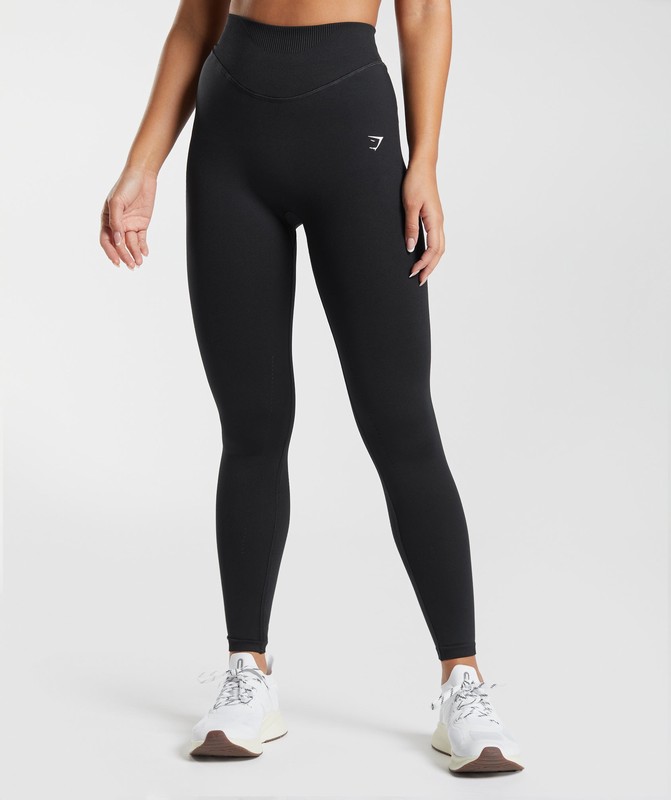 Gymshark Sweat Seamless Leggings Leggings Dam Svarta | 942EDXRKB