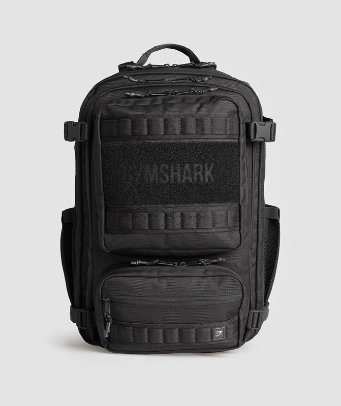 Gymshark Tactical Backpack Ryggsäck Herr Svarta | 236KMERAT