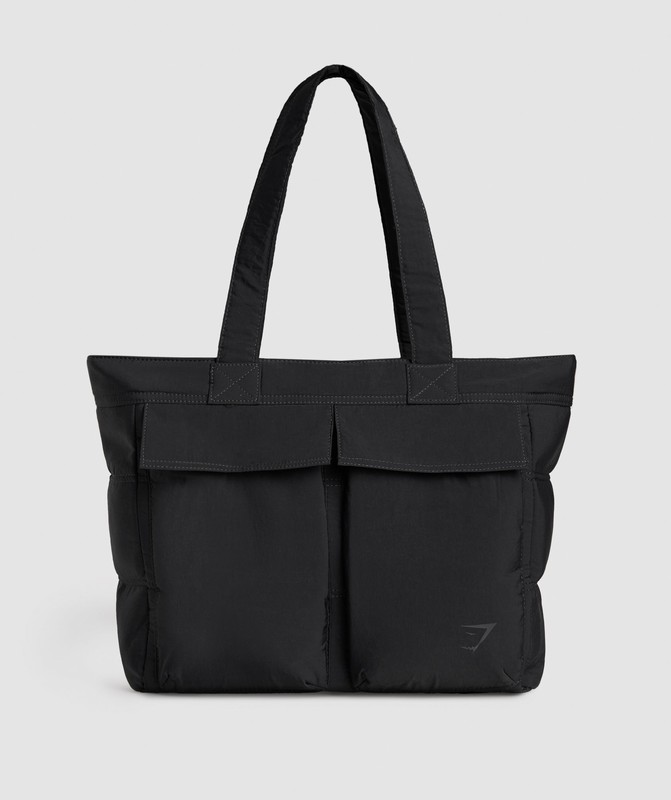 Gymshark Tote Bag Väska Dam Svarta | 097CNURHM