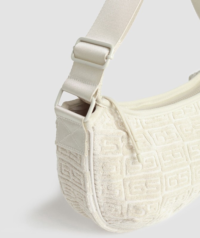 Gymshark Towelling Shoulder Bag Väska Dam Grå | 392UGDOVY