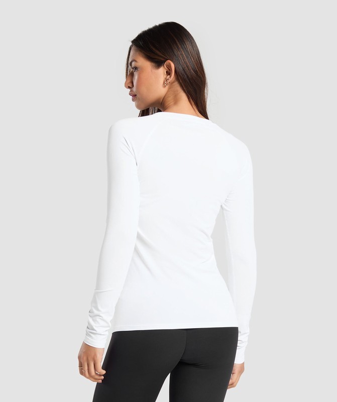 Gymshark Training Baselayer Long Sleeve Top Top Dam Vita | 260FKCWEU