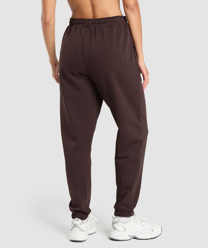 Gymshark Training Fleece Joggers Joggingbyxor Dam Bruna | 692PNDKJG