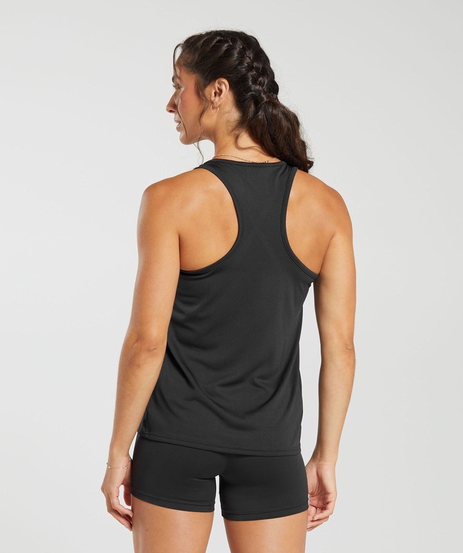 Gymshark Training Vest Väst Dam Svarta | 026IDSTER
