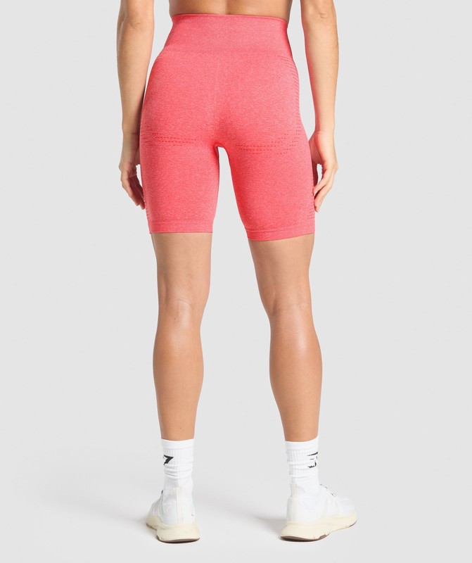 Gymshark Vital Seamless 7 Inch Shorts Shorts Dam Korall Röda | 136BYNGFW