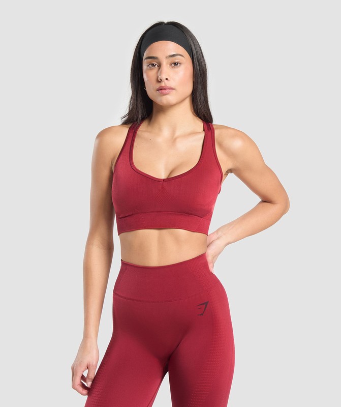 Gymshark Vital Shine Limited Edition Crop Top Crop Top Dam Röda | 749OQVSTD