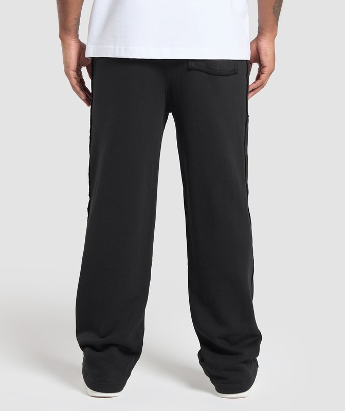 Gymshark Wide Leg Pants Byxor Herr Svarta | 417HNWYGM